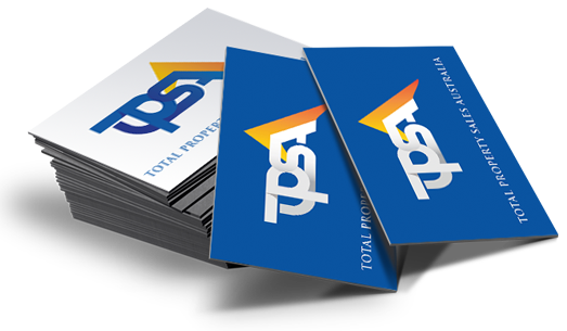 silver business card mockup