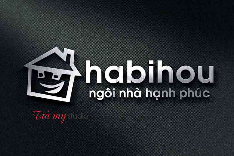 thiet ke logo habihou 4