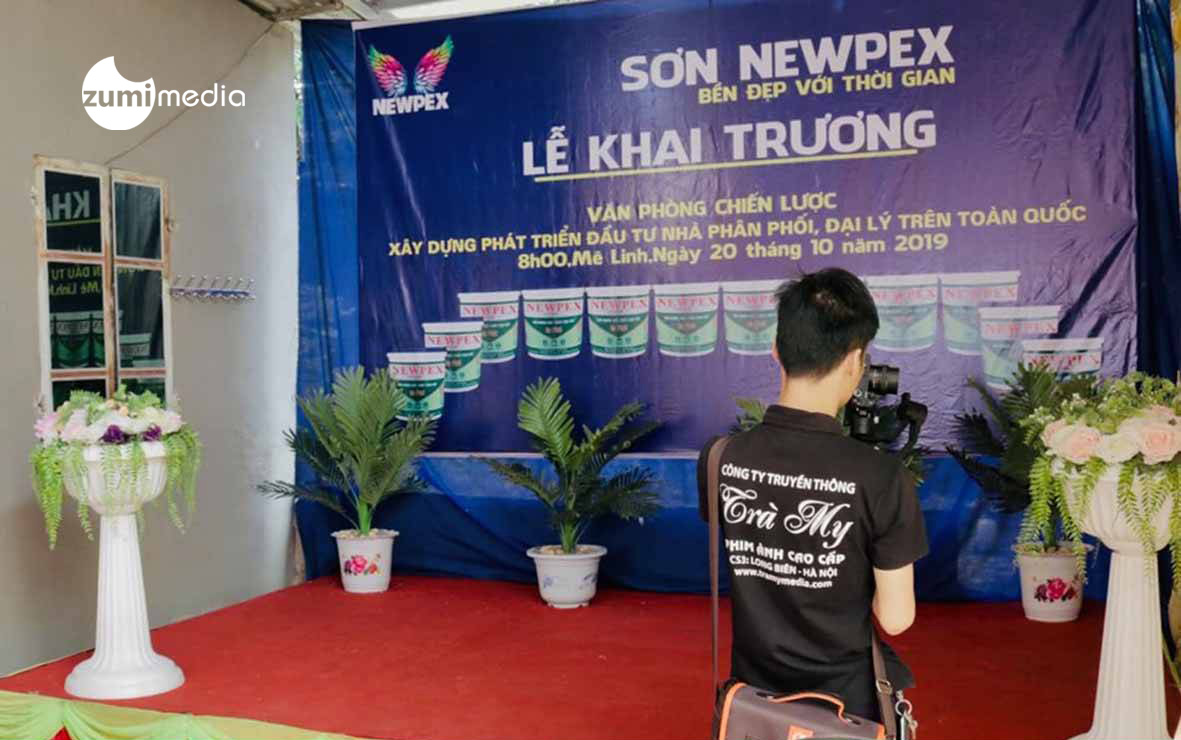 quay phim khai truong tai me linh hanoi 2