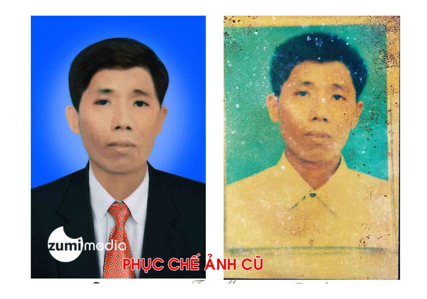 Phục chế ảnh cũ Long Biên