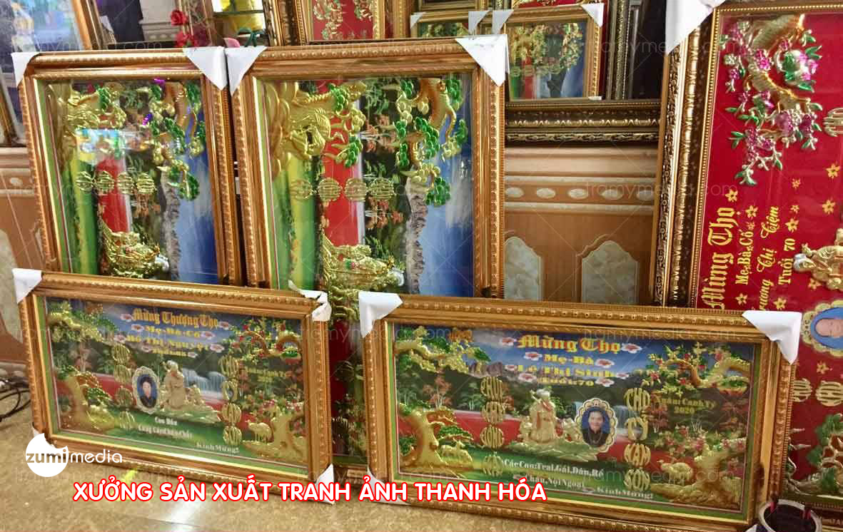 Sản xuất Tranh Đồng Mừng Thọ cho khách hàng tại Phú Thọ 5 xuong san xuat tranh anh 21