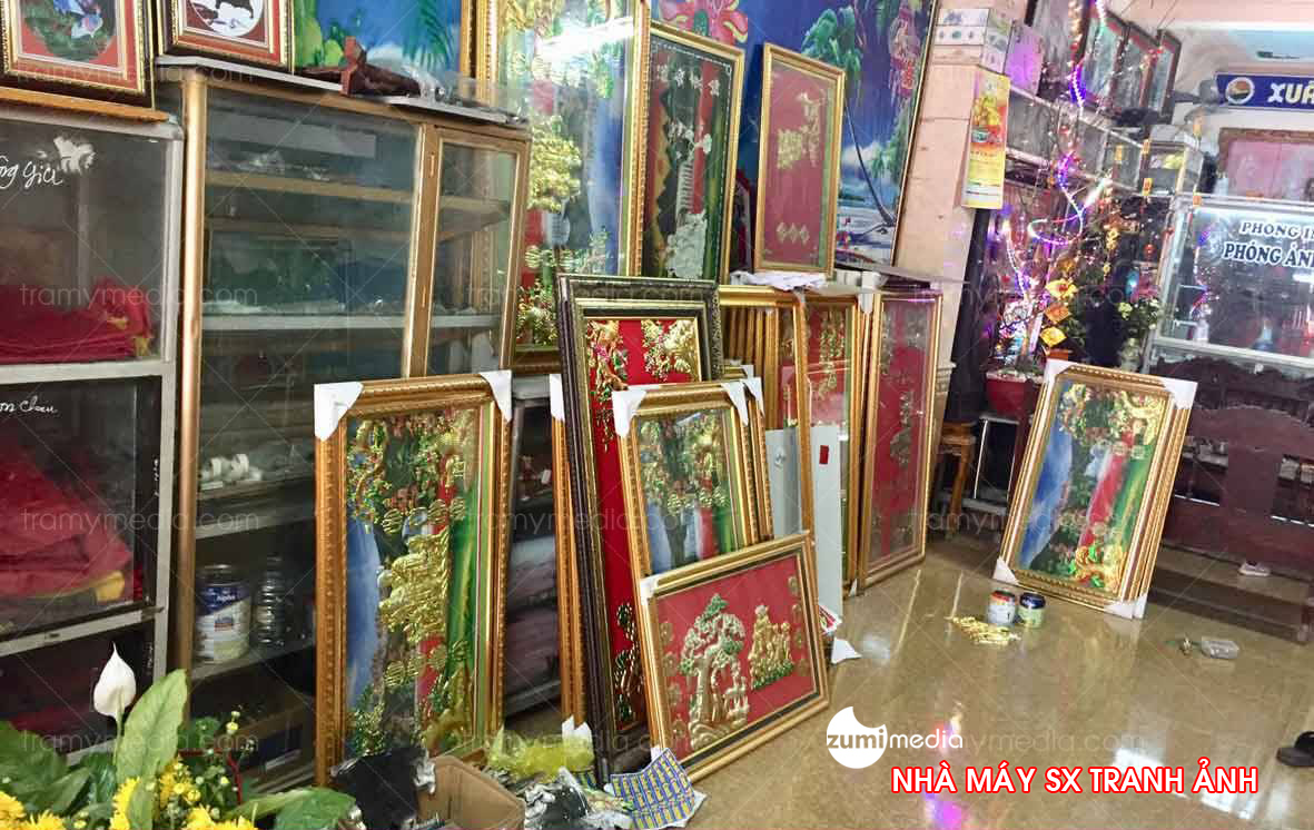 Sản xuất Tranh Đồng Mừng Thọ cho khách hàng tại Phú Thọ 13 xuong san xuat tranh anh 5