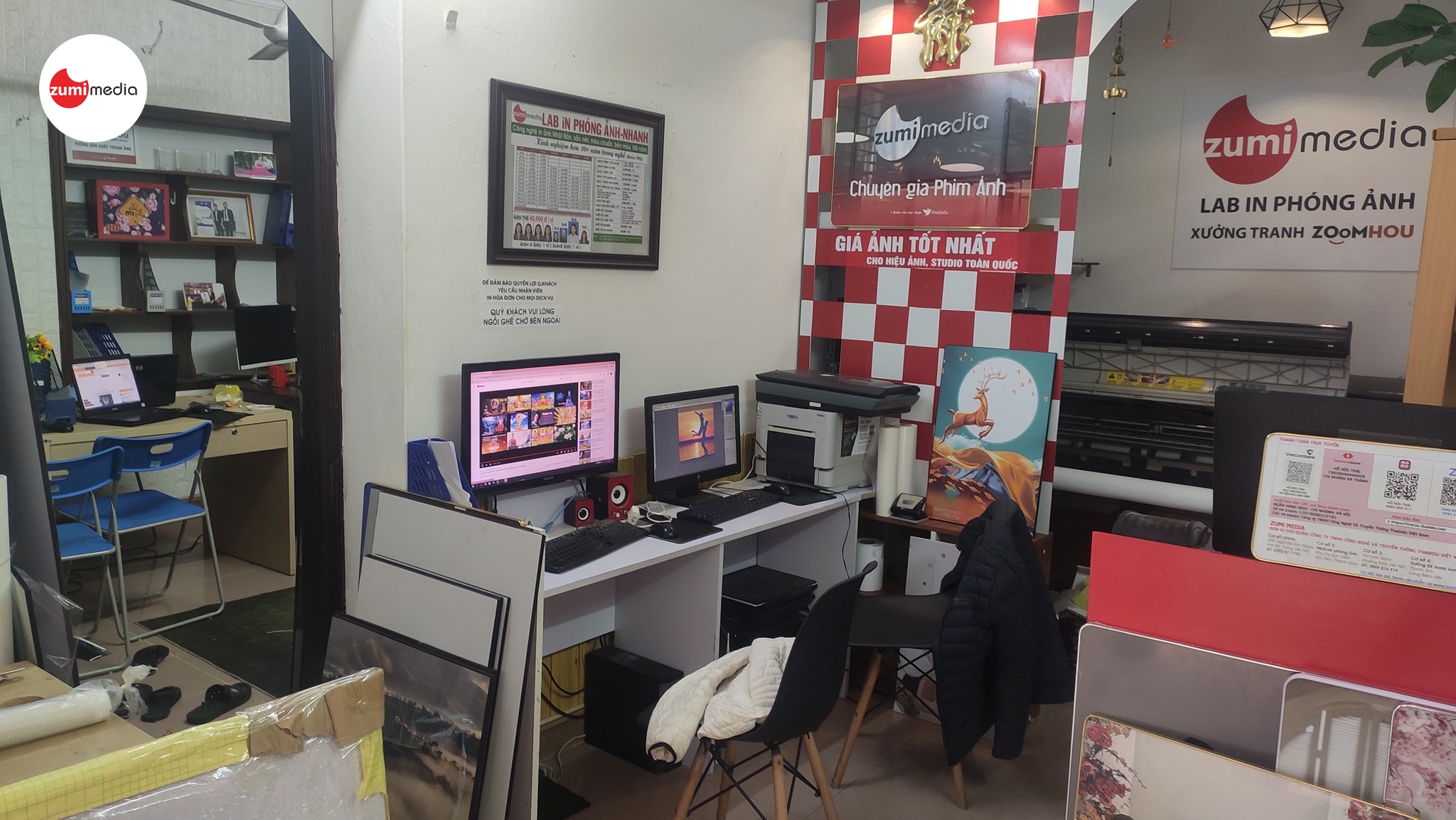 Zumi Media khai trương Lab in phóng ảnh, Xưởng Ảnh gỗ tại Kim Ngưu 53 Zumimedialabkimnguu (2)