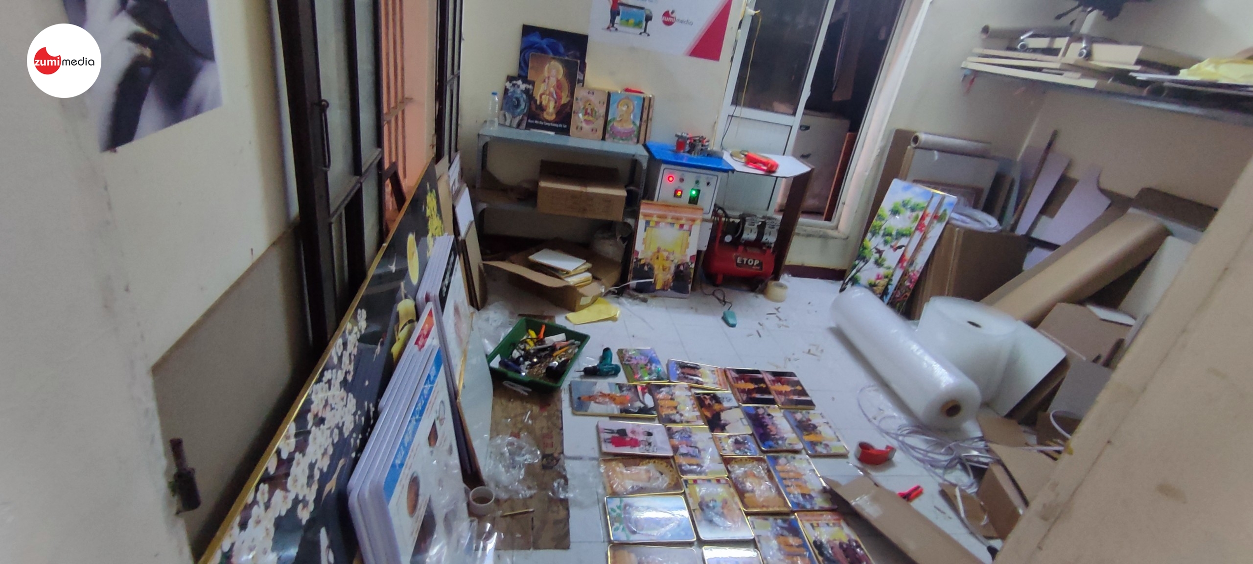 in tranh fomex siêu nhẹ, bền màu, tranh nhà hàng tại Bắc Giang 10 Zumimedia-xuonginanhgiare (1)