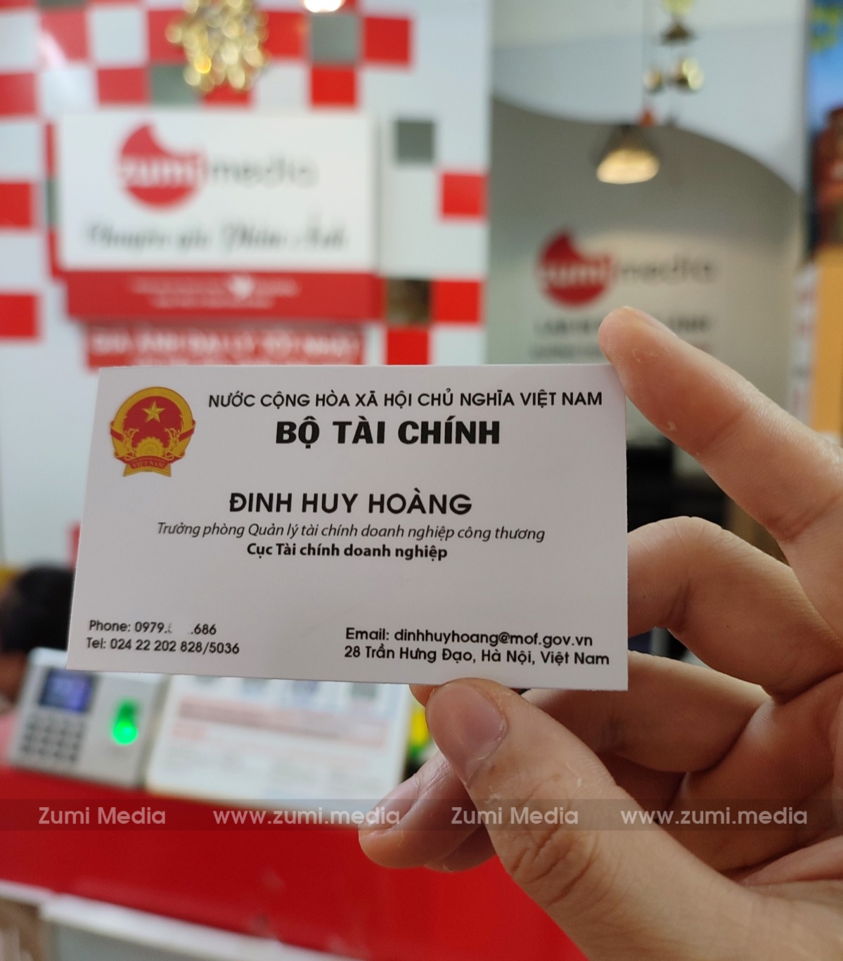 Thiết kế & in card vizit cao cấp cho cơ quan Nhà Nước - Bộ Tài Chính 11 Incardvizitnhanuoc (1)