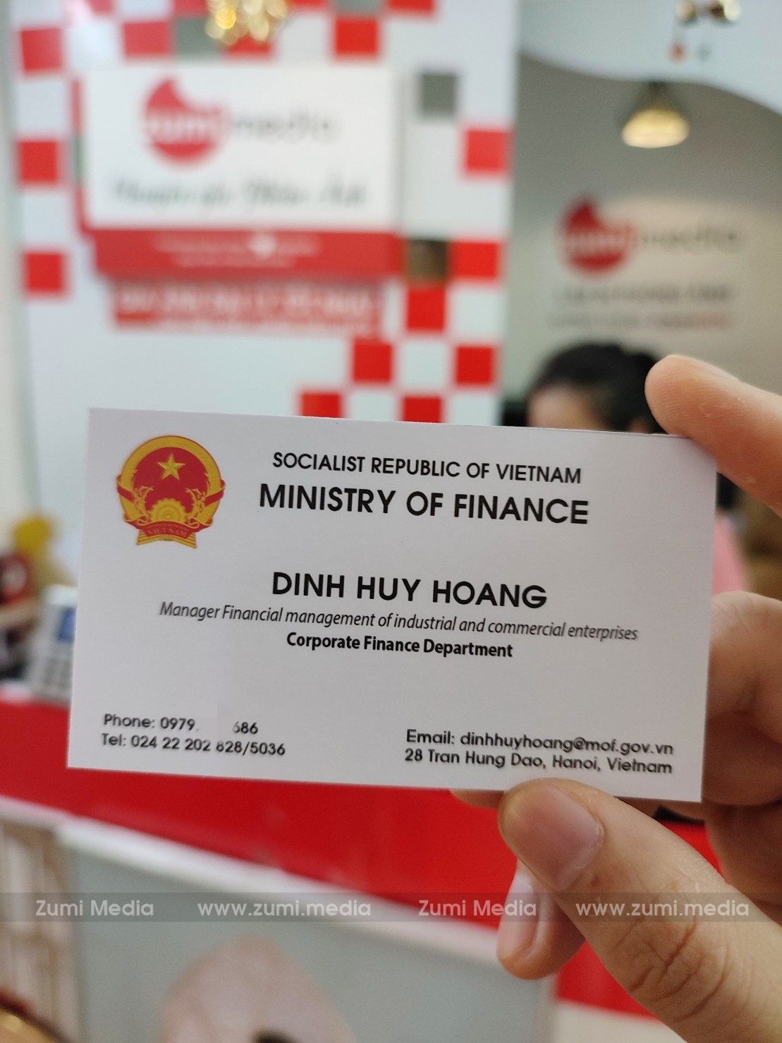 Thiết kế & in card vizit cao cấp cho cơ quan Nhà Nước - Bộ Tài Chính 10 Incardvizitnhanuoc (2)
