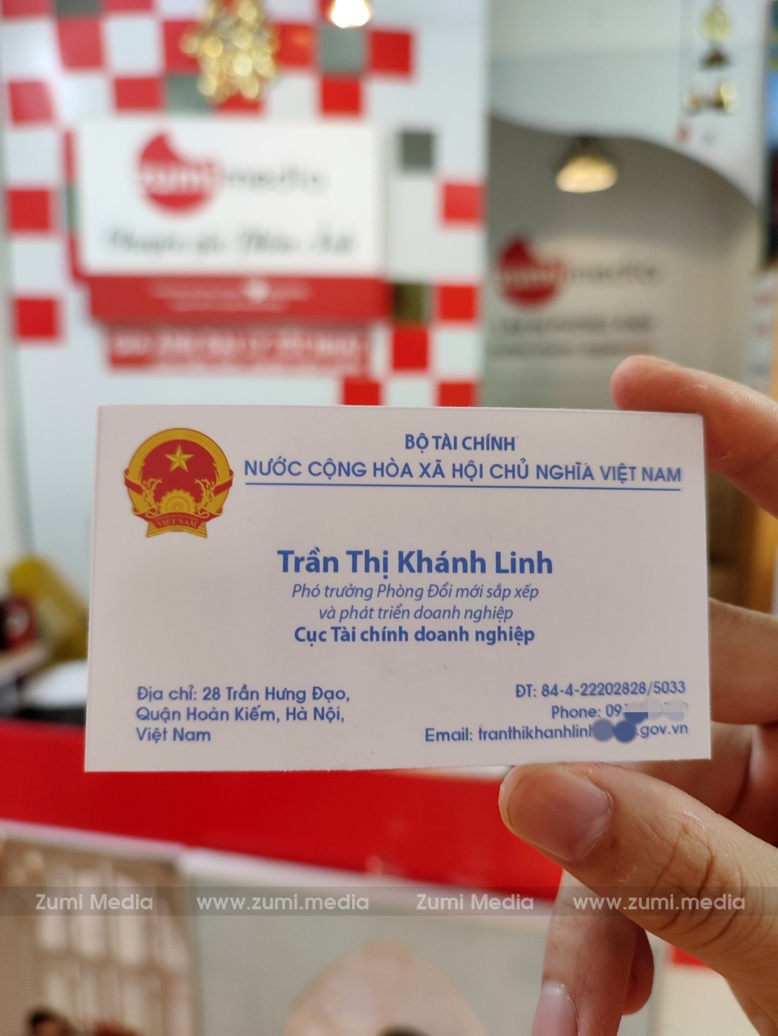 Thiết kế & in card vizit cao cấp cho cơ quan Nhà Nước - Bộ Tài Chính 6 Incardvizitnhanuoc (6)