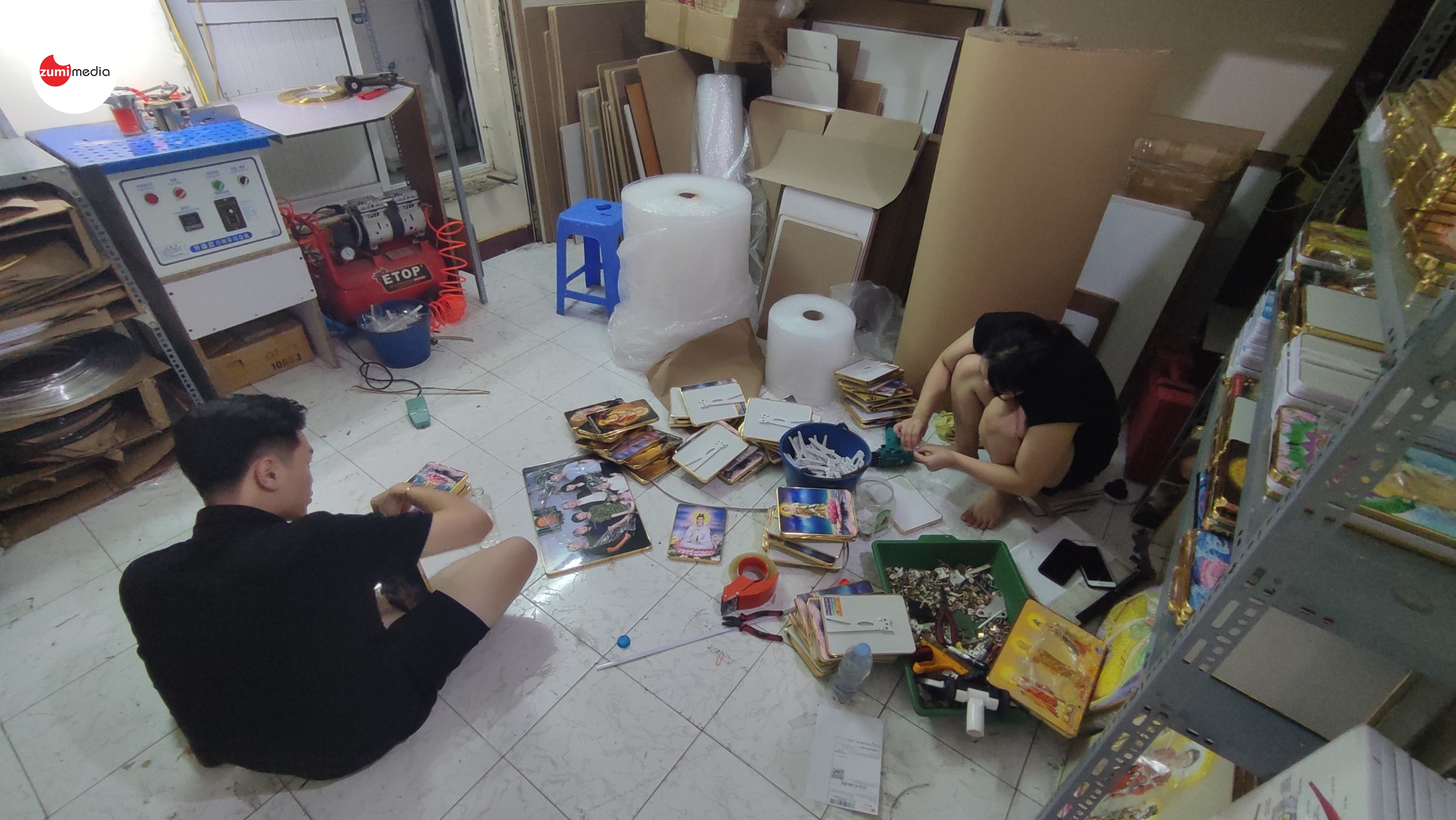 Nhà máy sản xuất Tranh ảnh Phật Giáo lớn nhất Việt Nam 33 in anh gia re 6