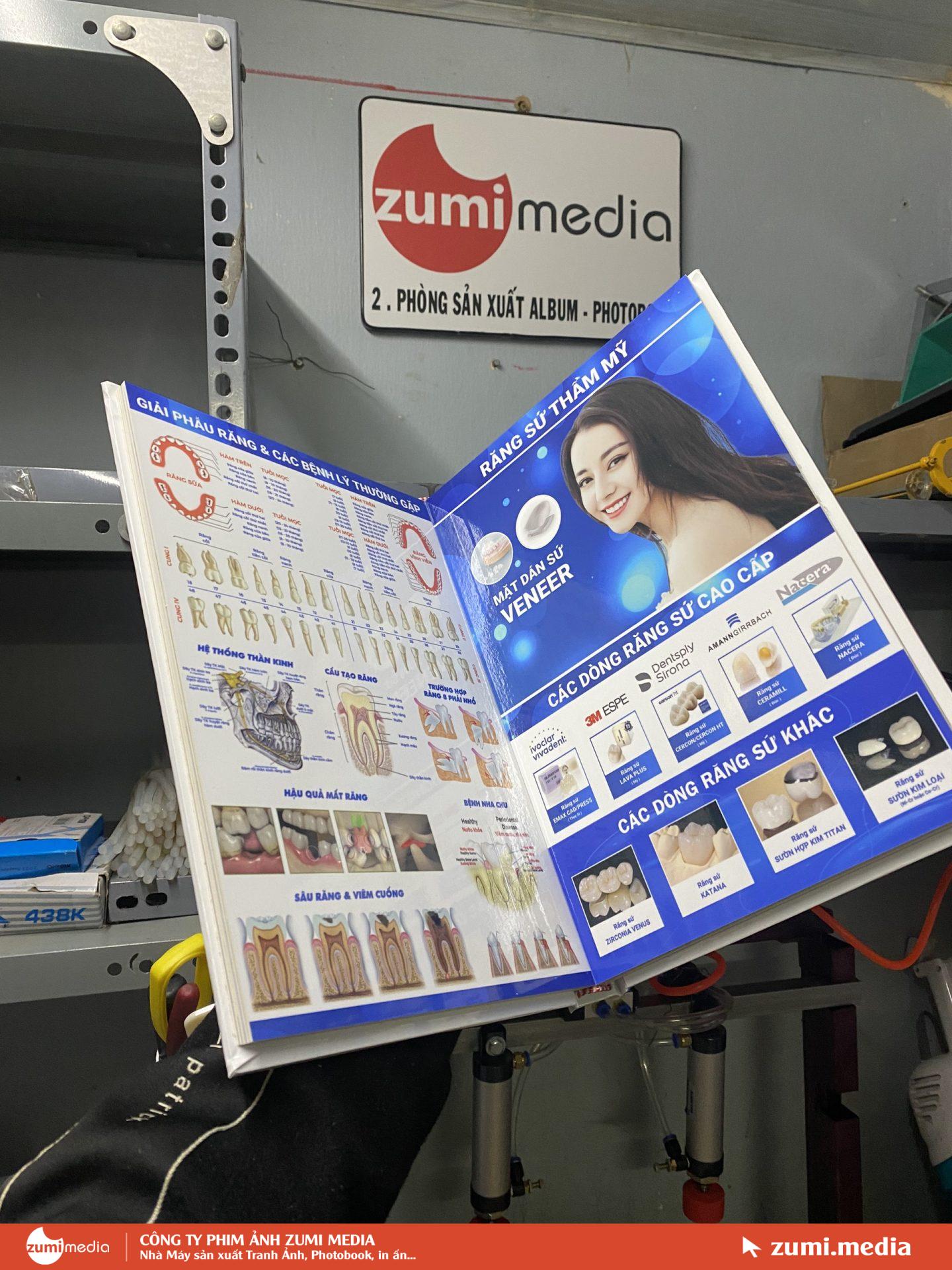 in album photobook 10 tờ mở phẳng - Menu Nha Khoa Thẩm Mỹ 7 in album photobook 10 to mo phang nha khoa smile 13634