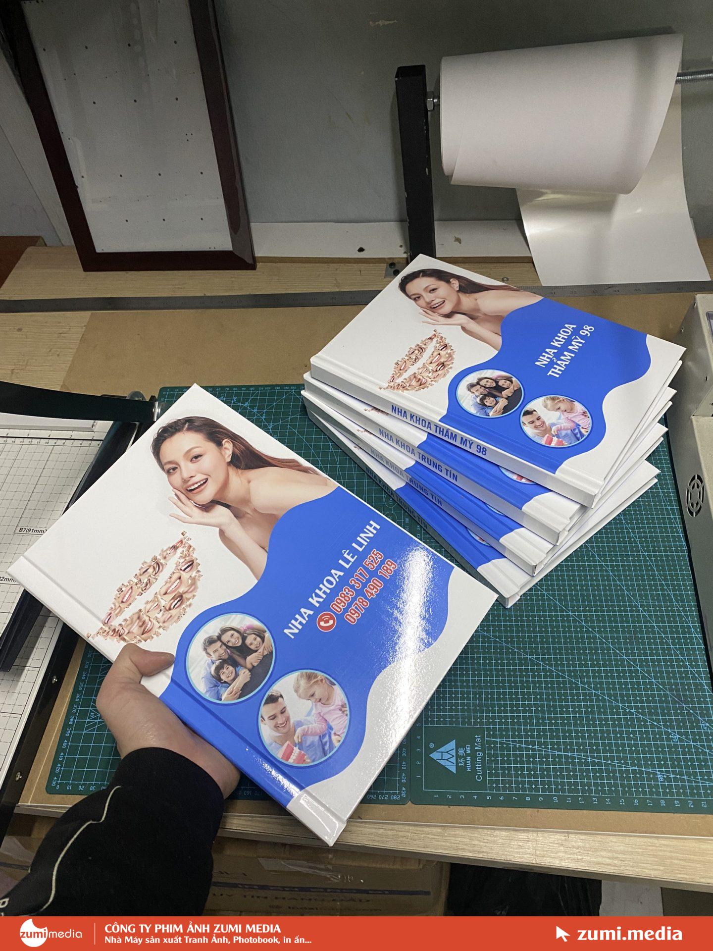 in album photobook 10 tờ mở phẳng - Menu Nha Khoa Thẩm Mỹ 5 in album photobook 10 to mo phang nha khoa smile 48308