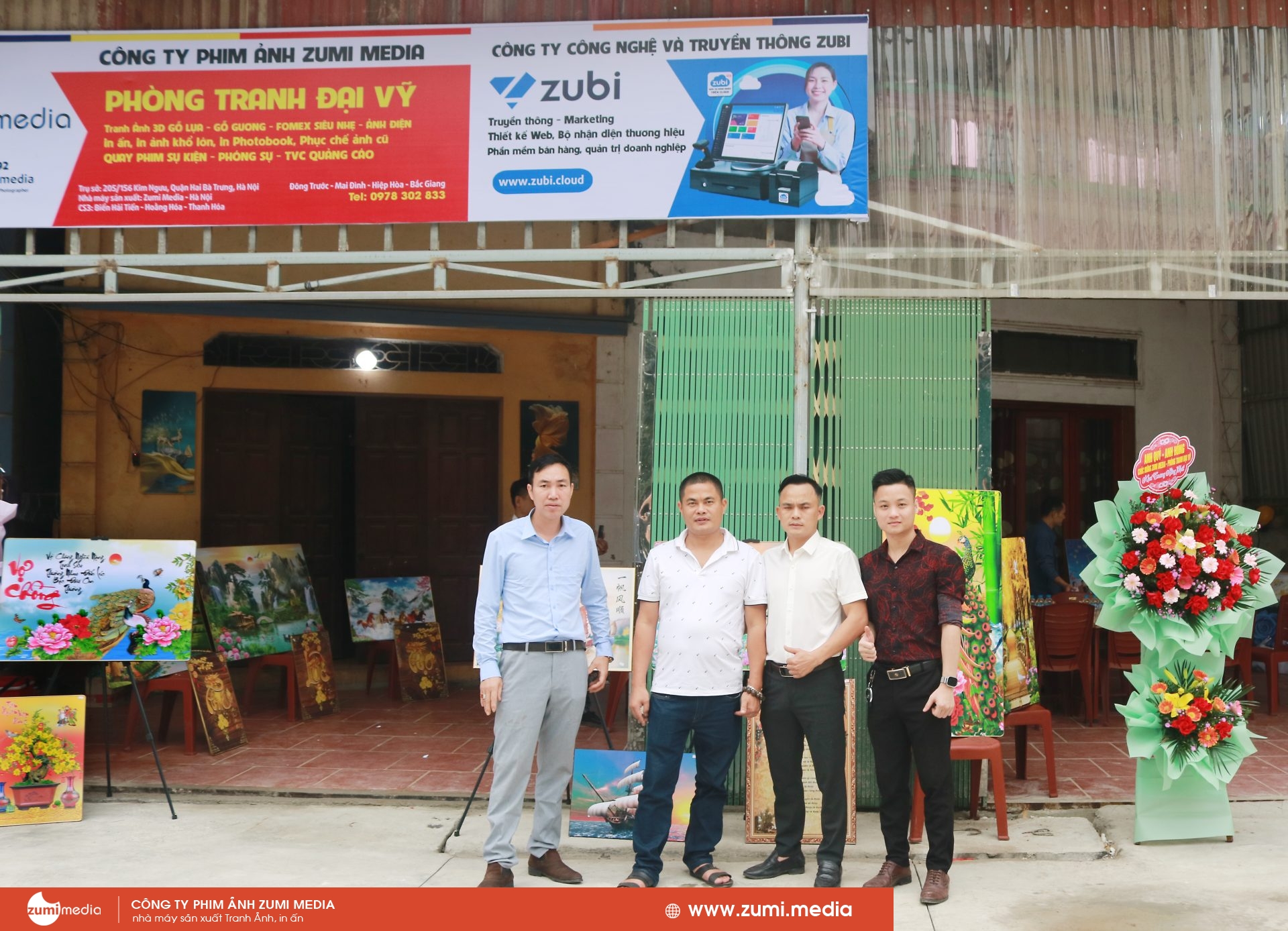 Zumi Media khai trương chi nhánh tại Mai Đình, Hiệp Hòa, Bắc Giang 2 khaitruongzumimedia chinhanhbacgiang 2
