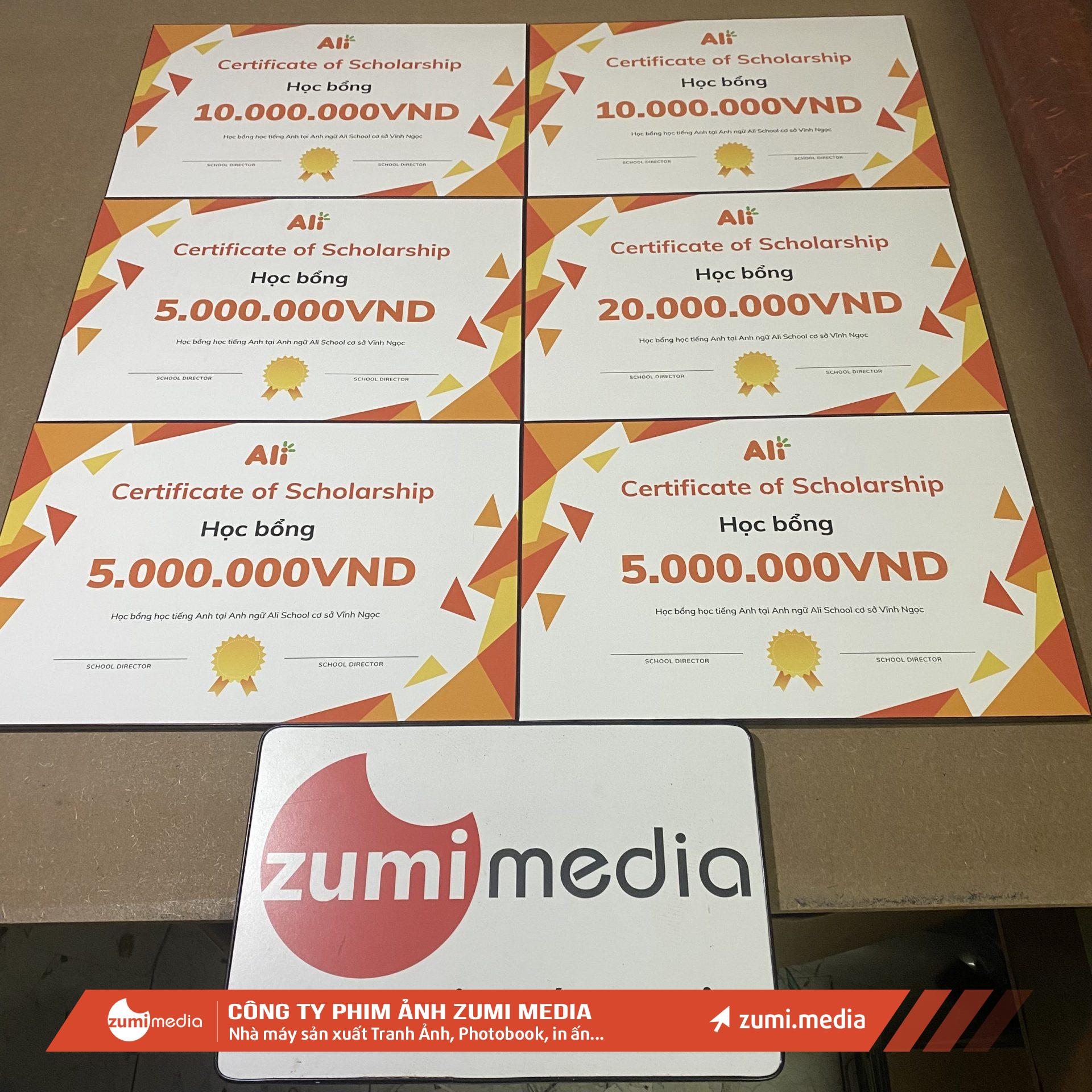 in chứng chỉ certificate học bổng Anh Ngữ Ali School tại Vĩnh Ngọc Đông Anh, Hà Nội 1 in bang khen chung chi hoc bong Anh Ngu Ali School tai Vinh Ngoc Dong Anh Ha Noi 1