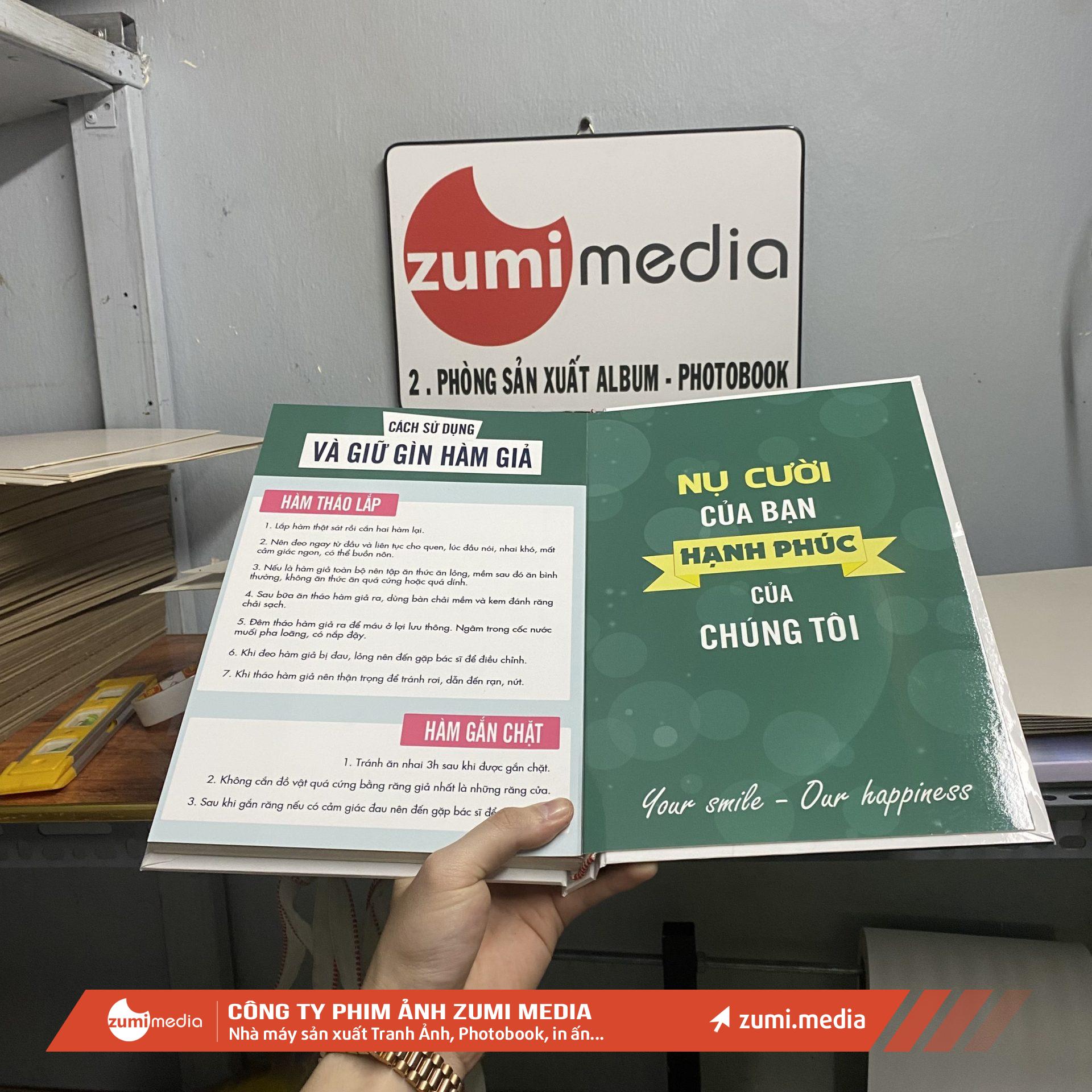 In Menu Photobook Nha Khoa Thẩm Mỹ Bình Minh 3 in menu photobook nha khoa tai quang binh 60400