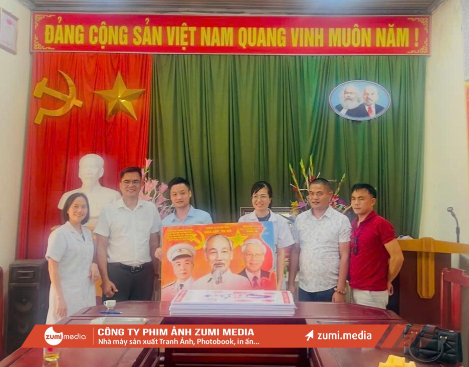 Tranh Y Tế 9 Zumi Media han hanh tai tro tranh anh trang tri Tram y te Xa Huong Lam Hiep hoa Bac Giang 1