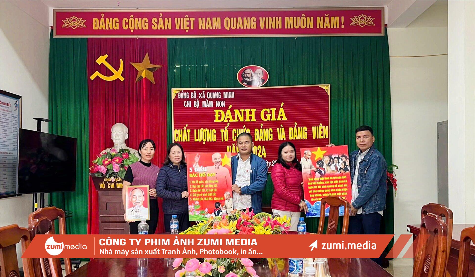 Giới thiệu 24 Zumi Media tai tro tranh anh trang tri phong hoc tai Truong Mam Non Quang Minh Hiep Hoa Bac Giang 2