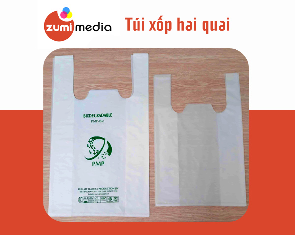 Báo giá in túi nilon giá rẻ tại Hà Nội | Zumi Media – In túi HD, PE, PP, siêu thị 2 Tui xop sieu thi hai quai