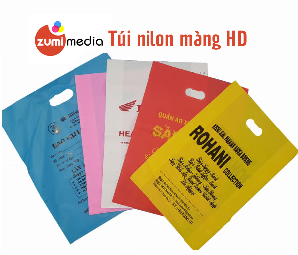 Báo giá in túi nilon giá rẻ tại Hà Nội | Zumi Media – In túi HD, PE, PP, siêu thị 1 in tui nilon hd