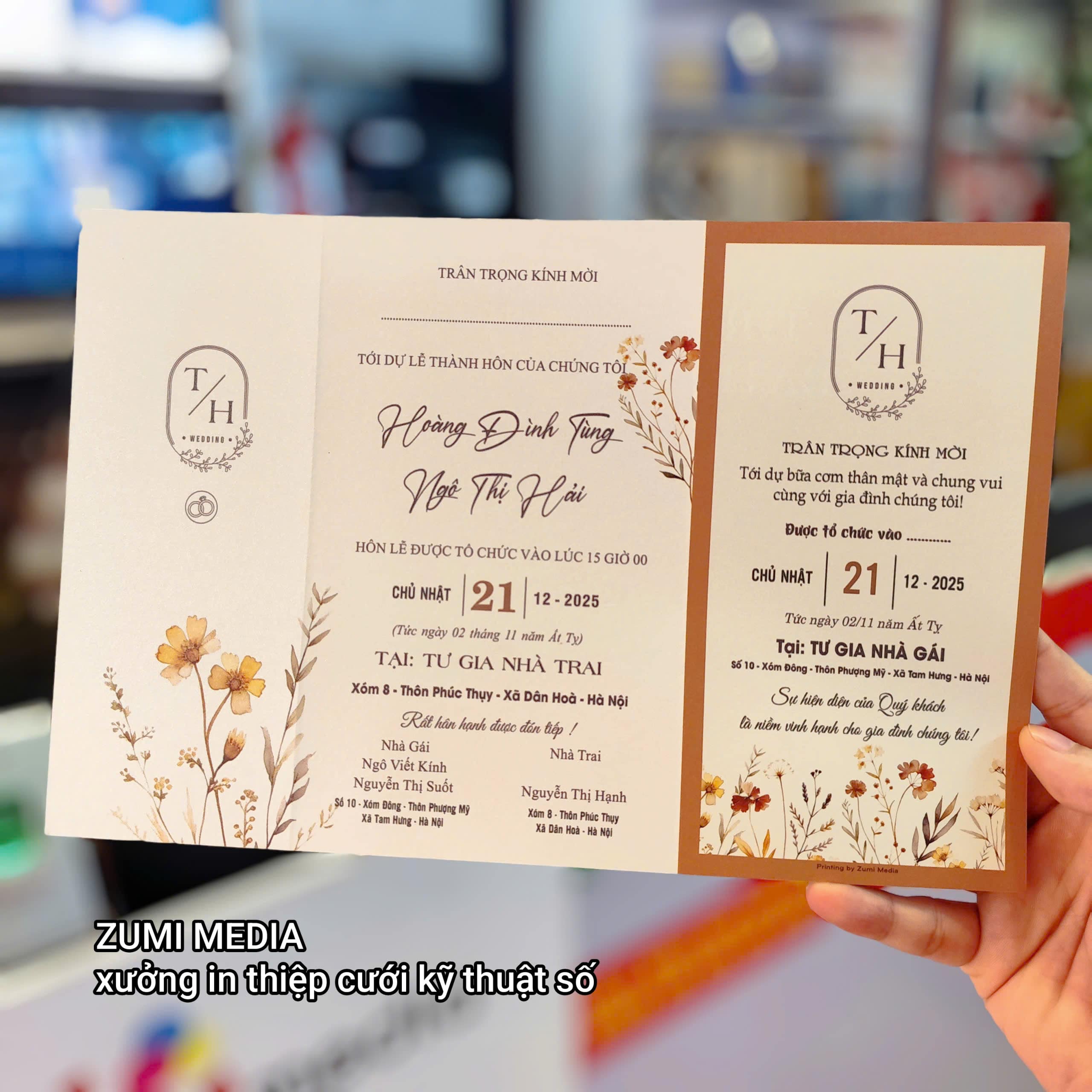 Thiết kế và in thiệp cưới cho đôi bạn Tùng Hải ở Tân ước, Thanh oai, Hà Nội 3 Thiet ke va in thiep cuoi cho doi ban Tung Hai o Tan uoc Thanh oai Ha Noi 1